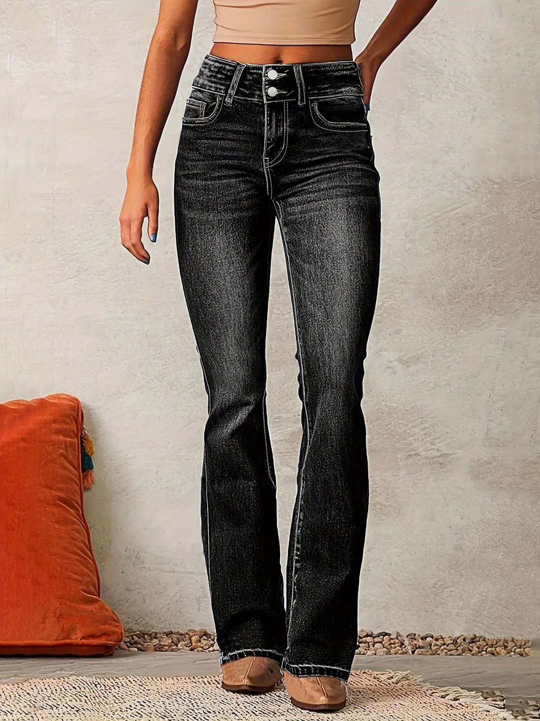 Doris™ | High-Waisted Flared Jeans