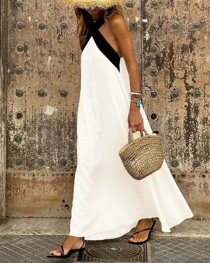 Norma | Cross Neck Dress