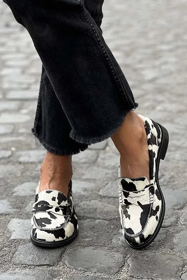 LORA-PRINT LOAFERS