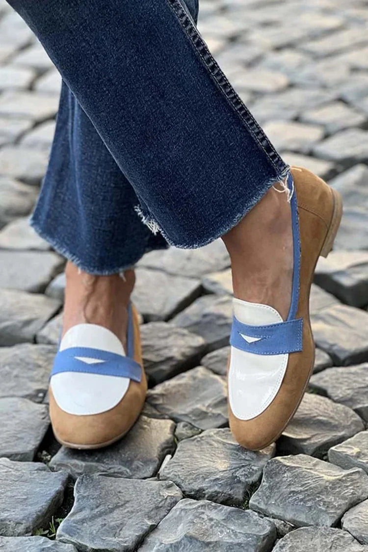 LOLA-BLOCK LOAFERS