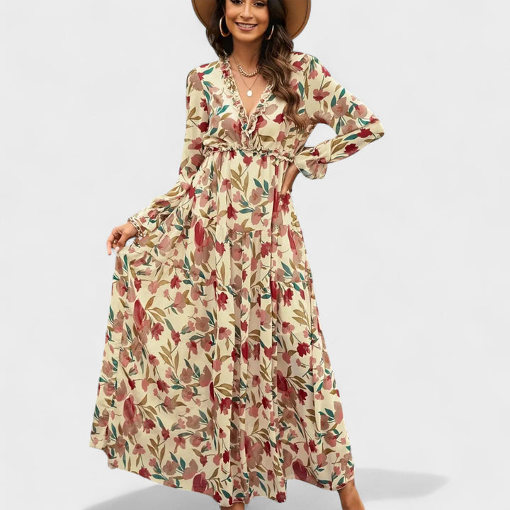 Hester | Floral Tiered Maxi Dress