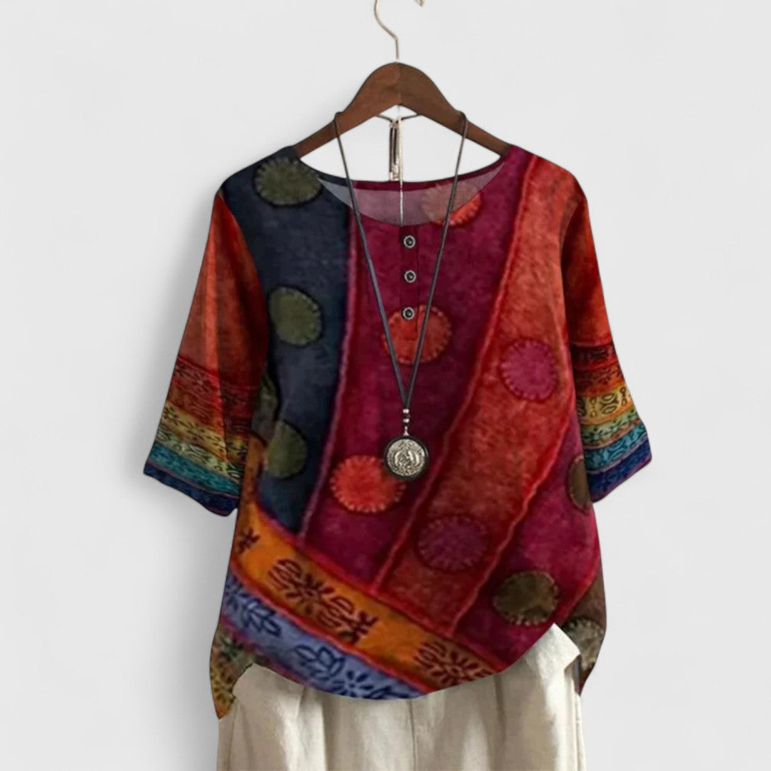 Anthea | Elegant Boho Top