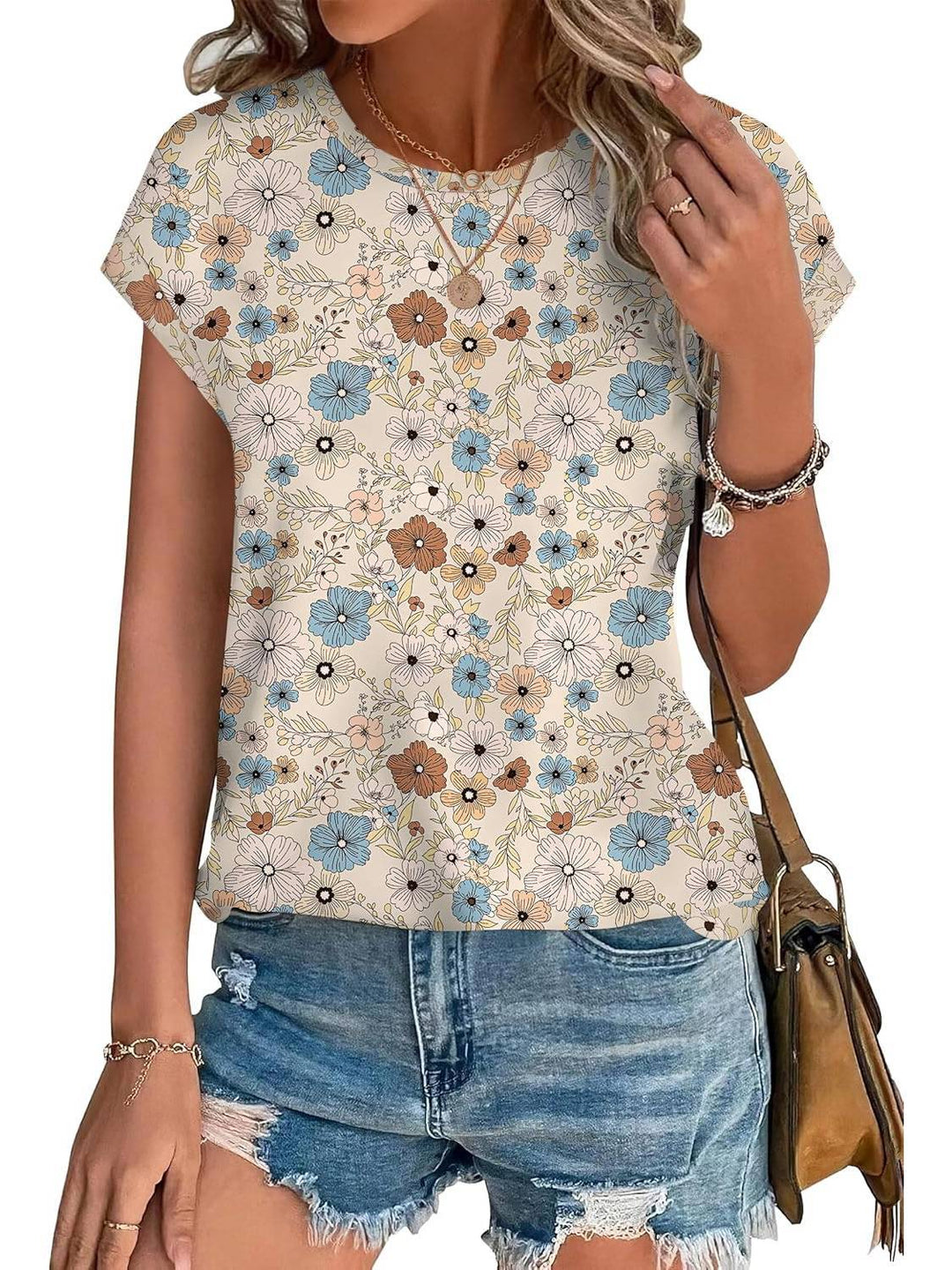 Avril | Chic Printed Blouse