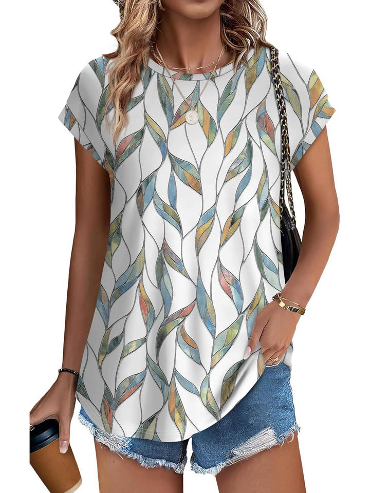 Avril | Chic Printed Blouse