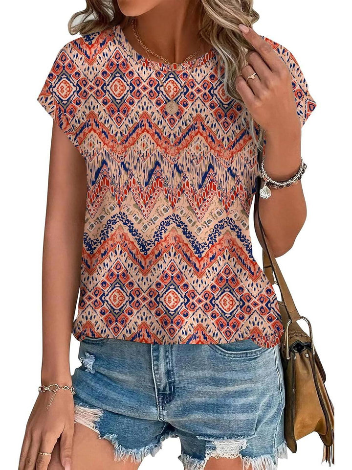 Avril | Chic Printed Blouse