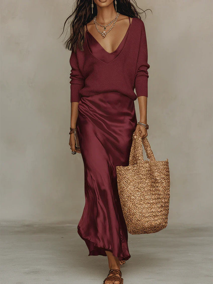 Elena | Kleid in Midilänge