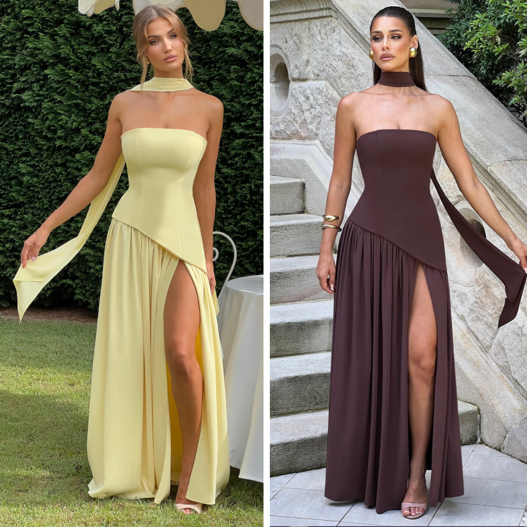 Octavia | Strapless Maxi Dress