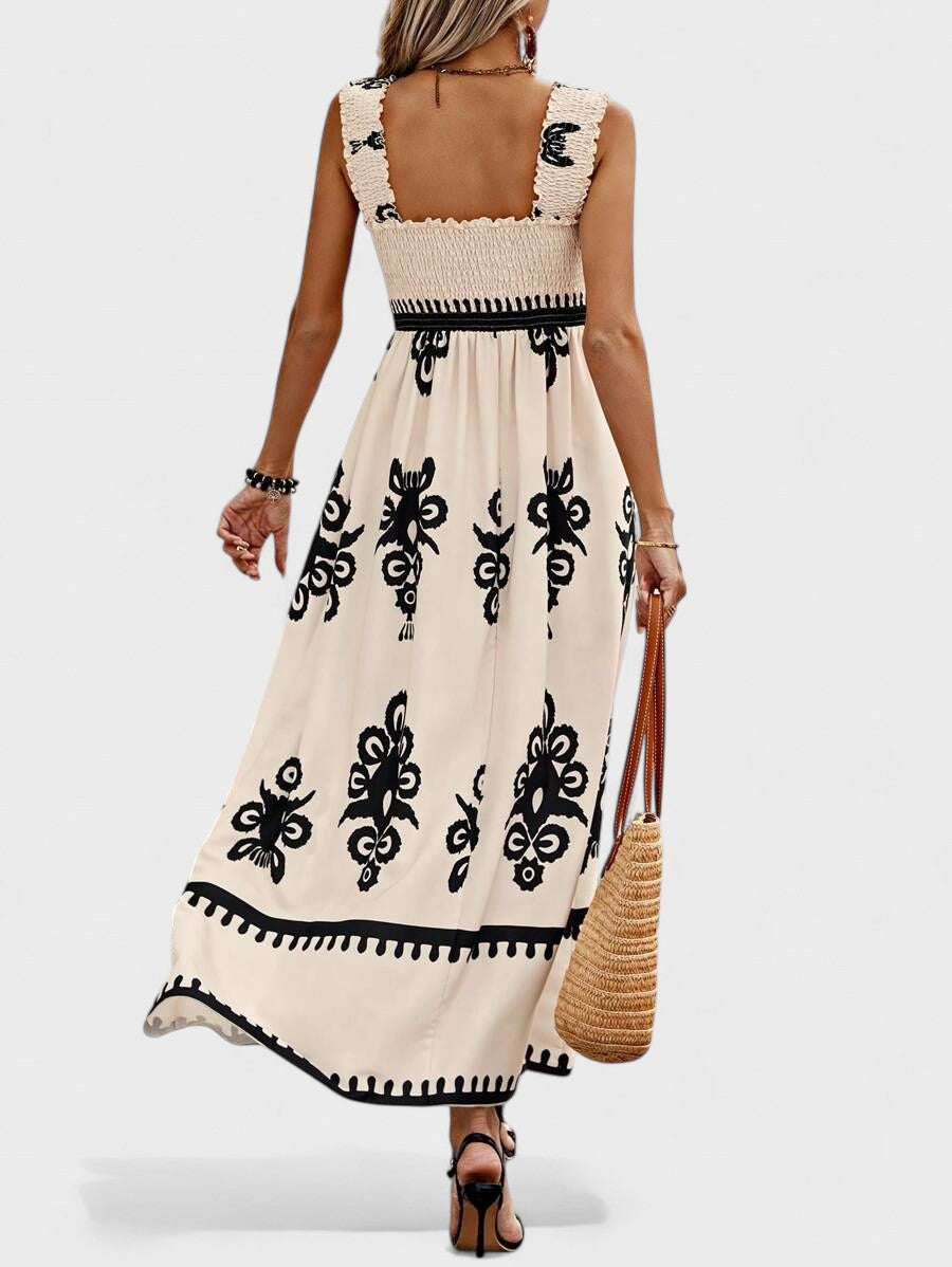 Daisy | Maxi Dress with Smocked Bodice