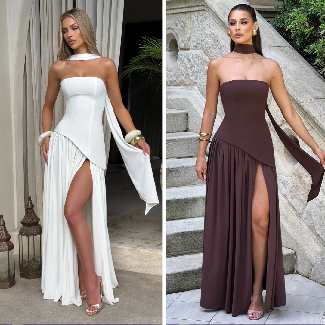 Octavia | Strapless Maxi Dress