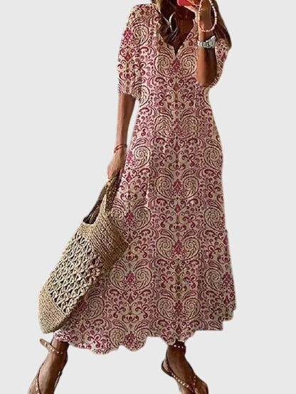 Belinda™ | Boho Vintage Summer Dress