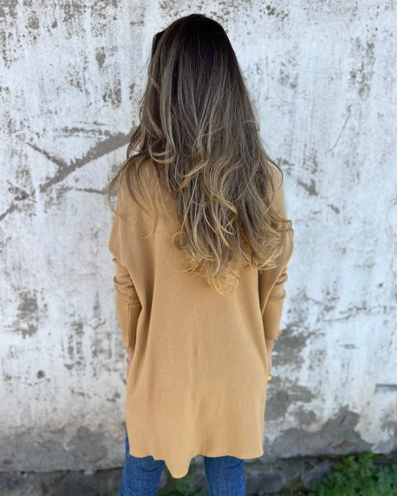 Cecile | Soft Drape V-Neck Top - Flattering in all the right places.