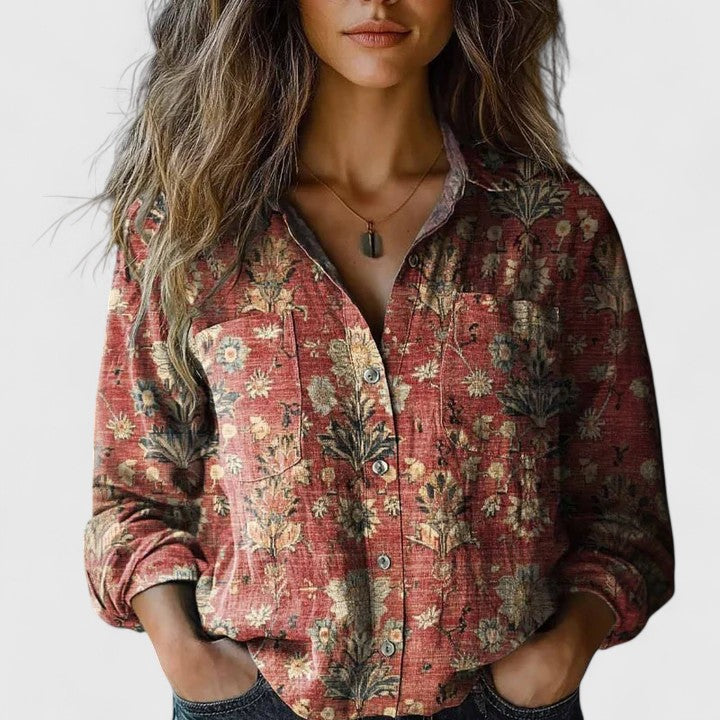 Amira Delanova | Sophisticated Blouse