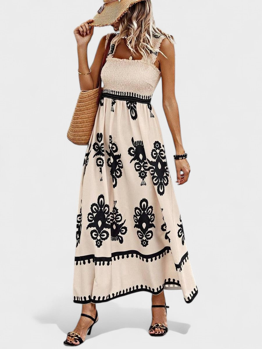 Daisy | Maxi Dress with Smocked Bodice