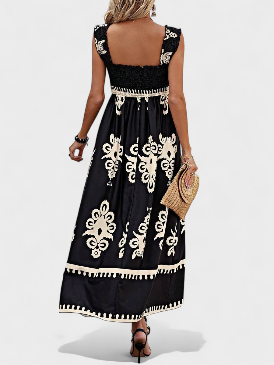 Daisy | Maxi Dress with Smocked Bodice