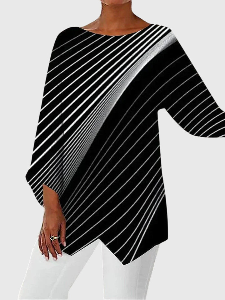 Arielle™ | Elegant Crew Neck Top