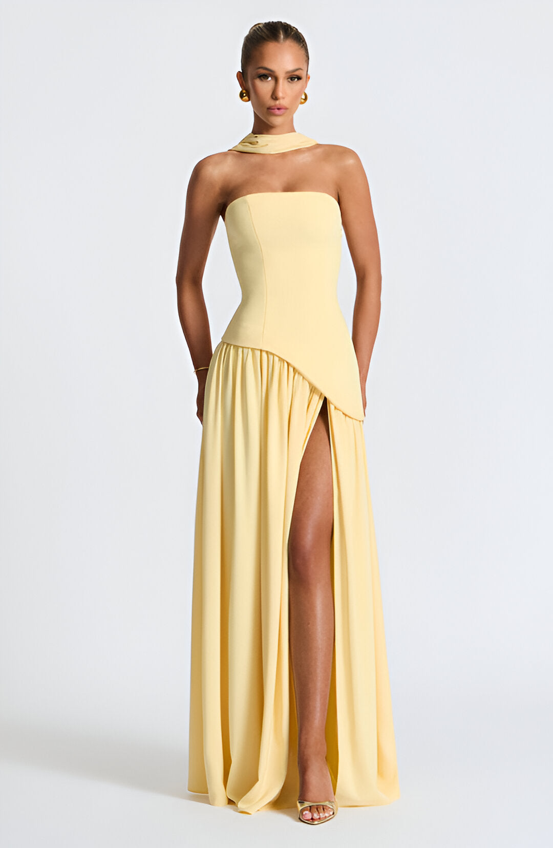Octavia | Strapless Maxi Dress