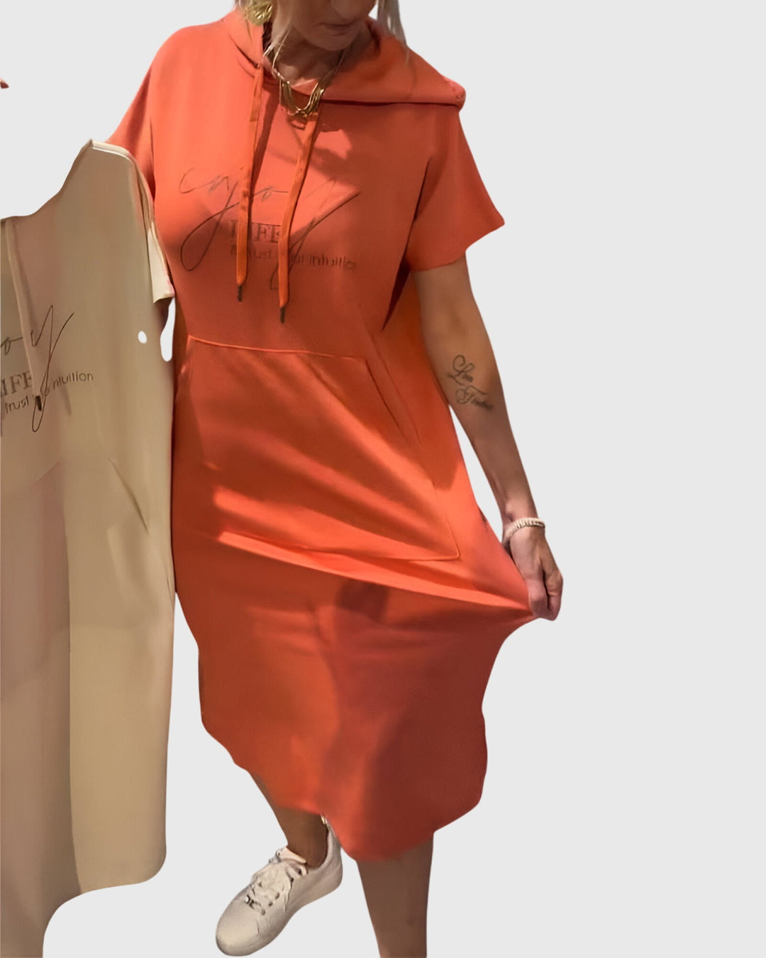 Priscilla™ | Casual Hoodie Dress