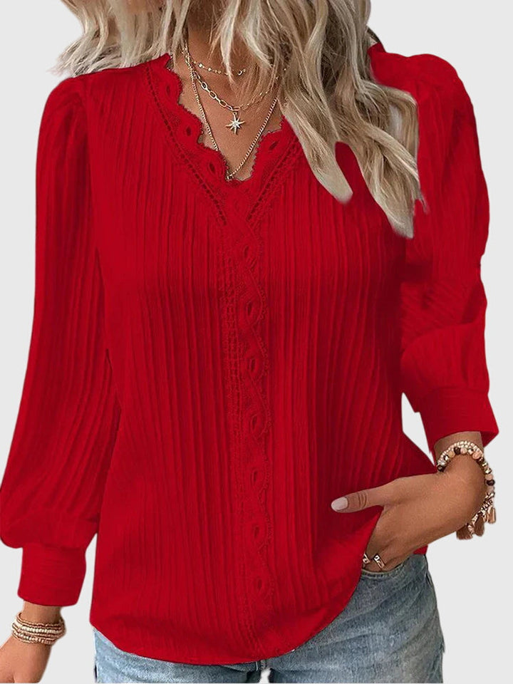 Gwendoline™ | Elegant Pullover Blouse