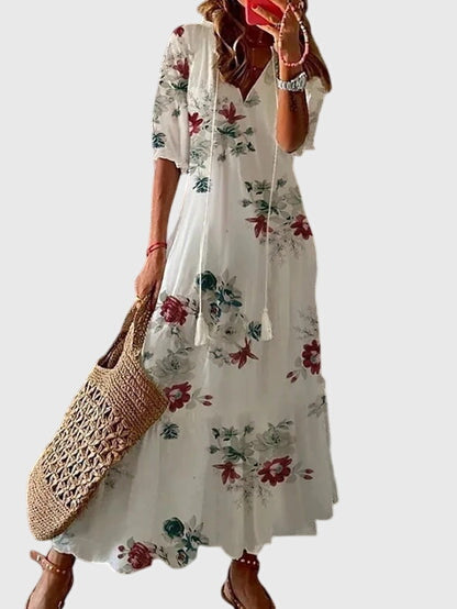 Belinda™ | Boho Vintage Summer Dress