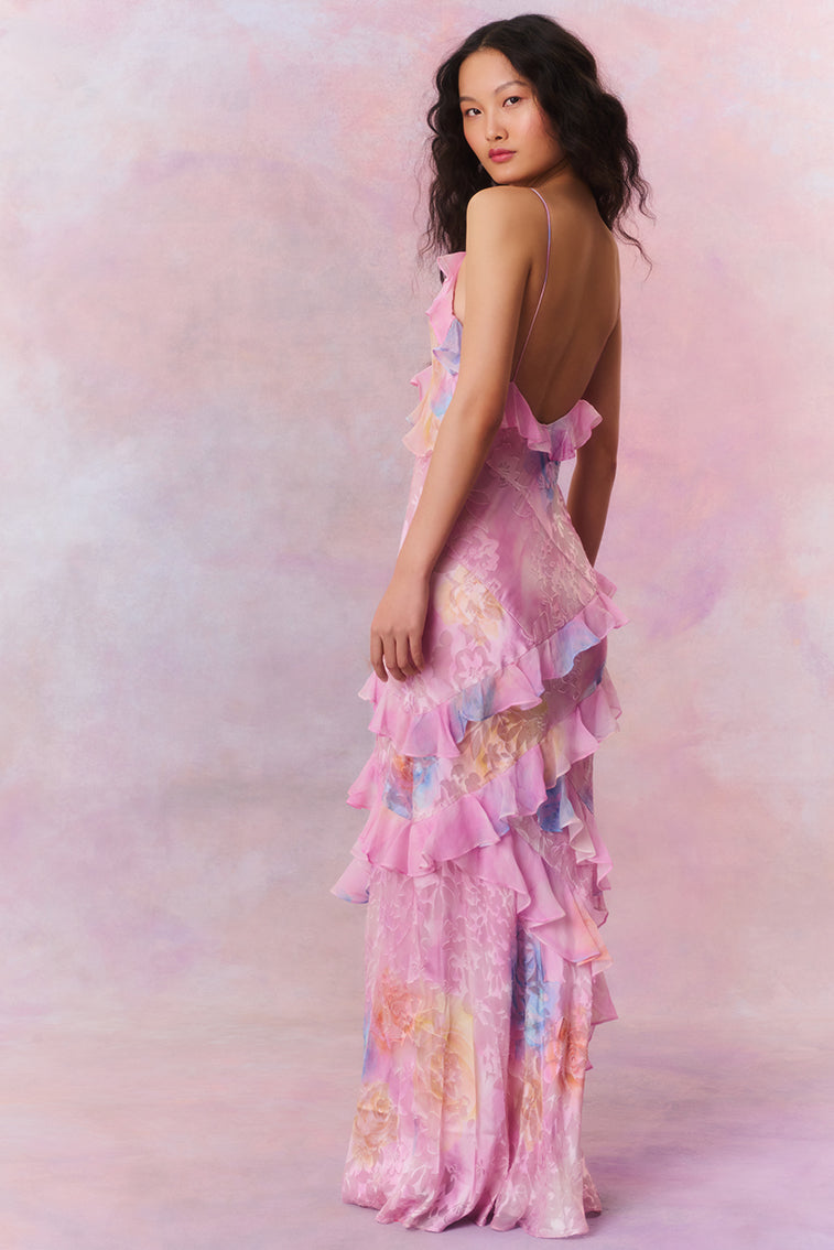 Marion | Ruffle Maxi Dress
