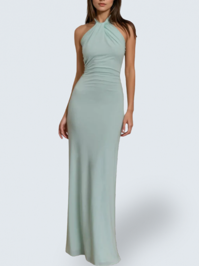 Vera | Halter Maxi Dress