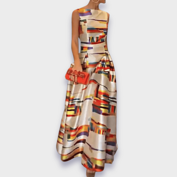 Georgina - Long Dress Made from Premium Fabric