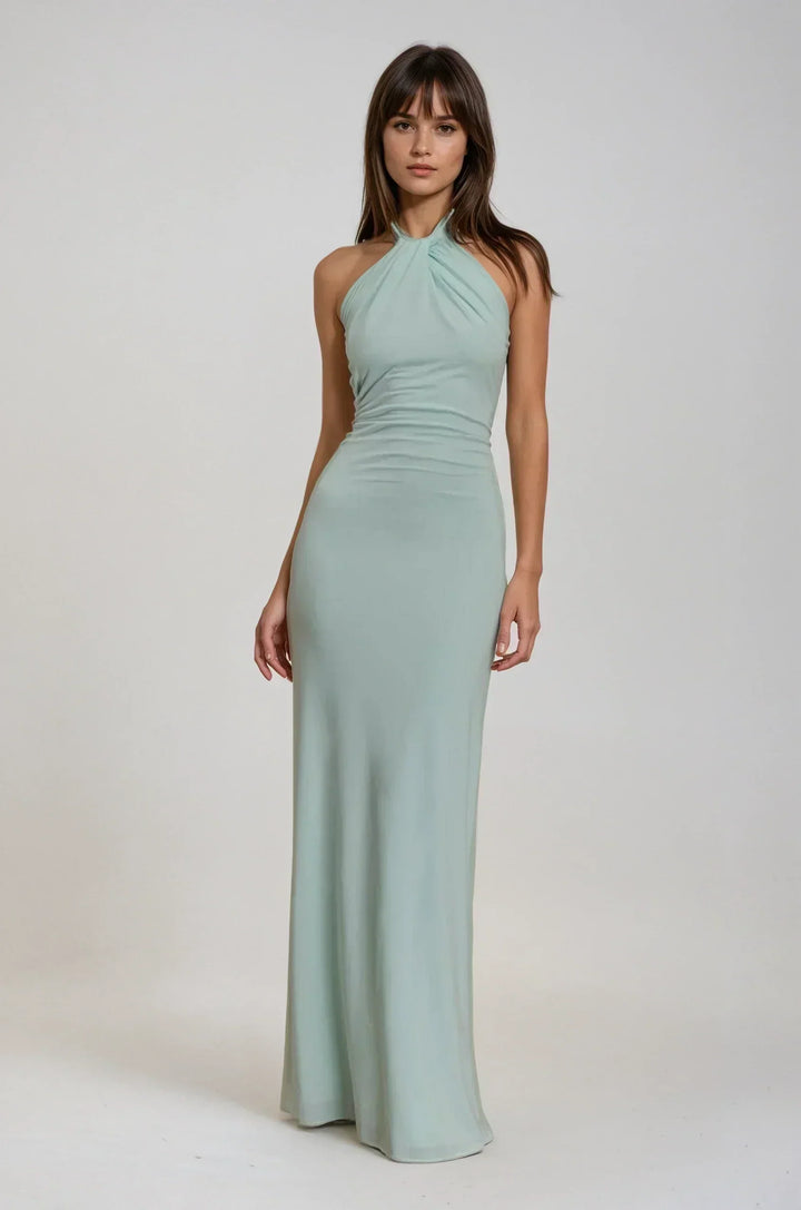 Vera | Halter Maxi Dress