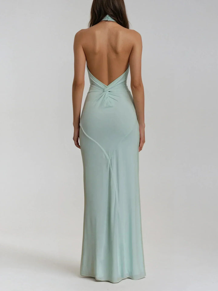 Vera | Halter Maxi Dress
