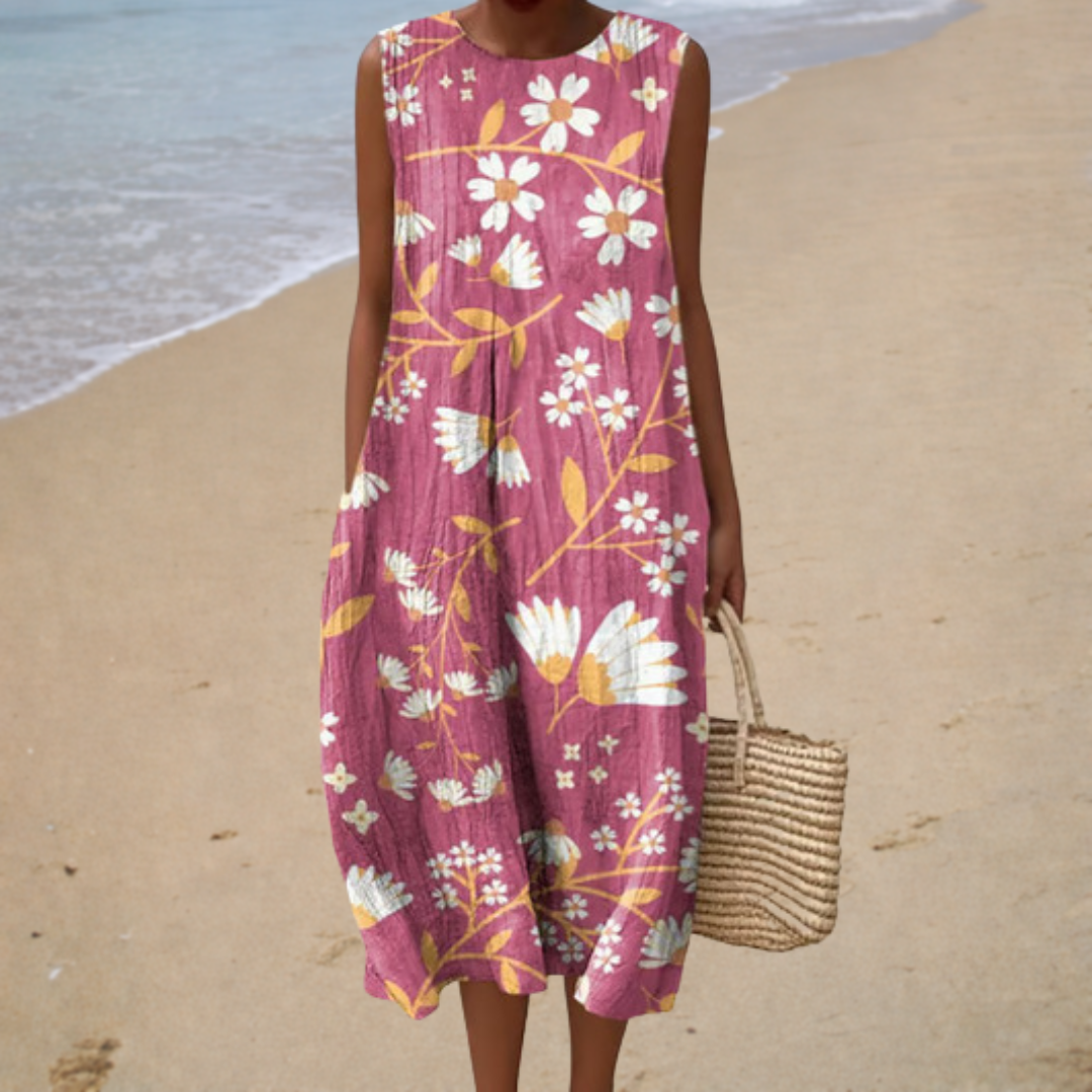 Muriel Sleeveless Summer Dress