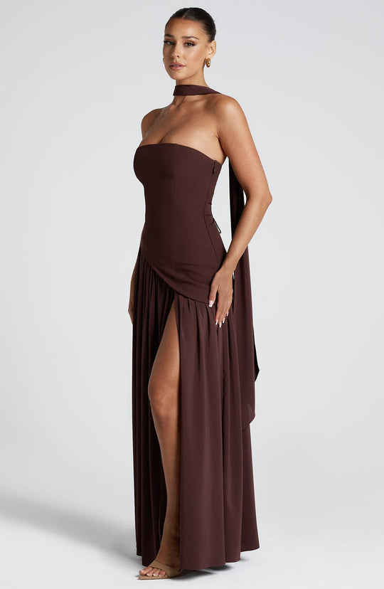 Octavia | Strapless Maxi Dress