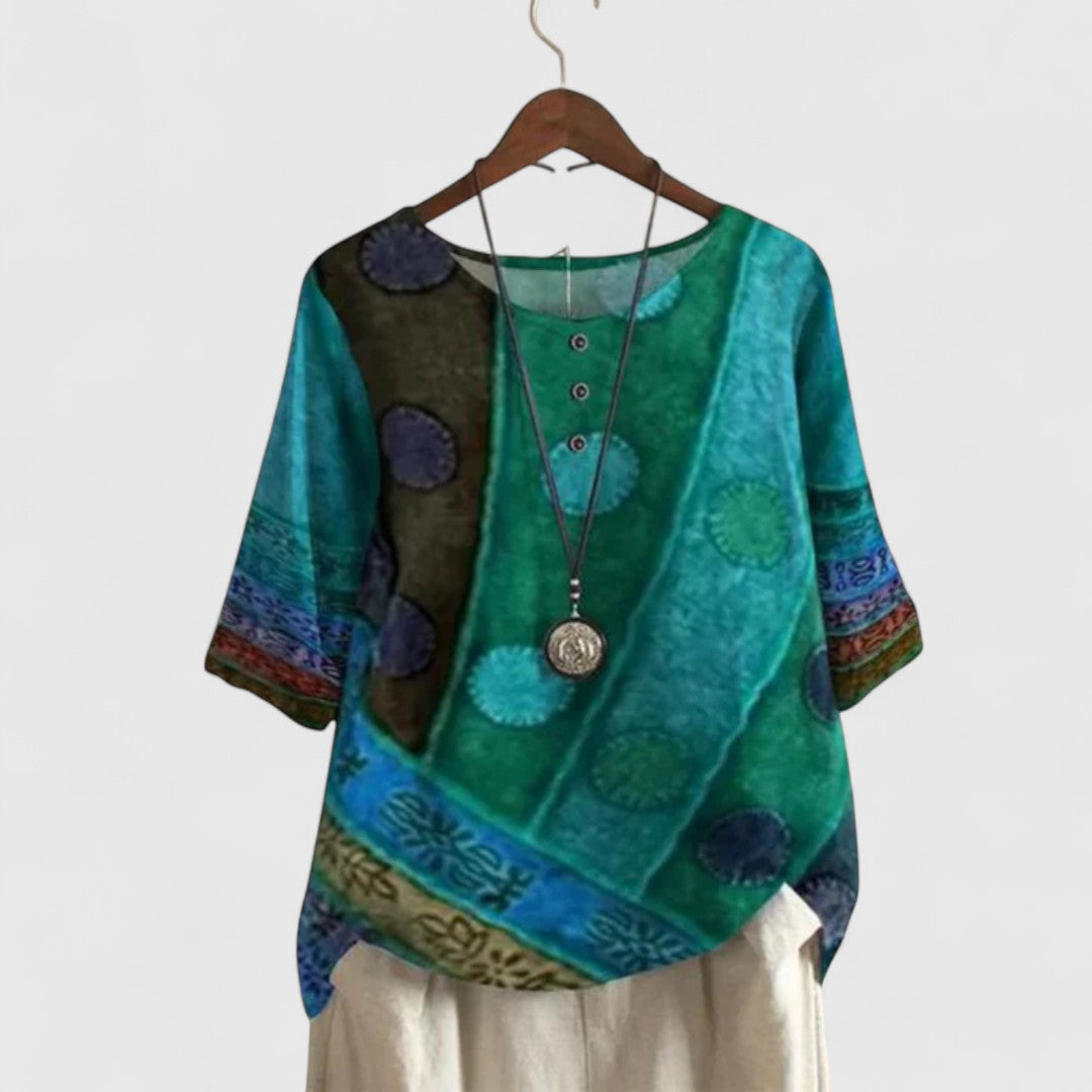 Anthea | Elegant Boho Top