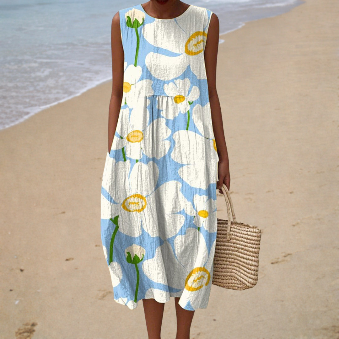 Muriel Sleeveless Summer Dress