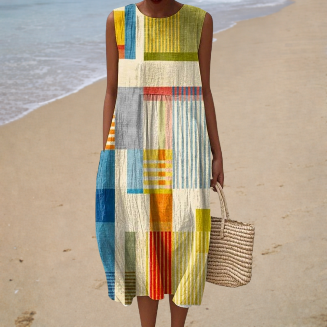 Muriel Sleeveless Summer Dress