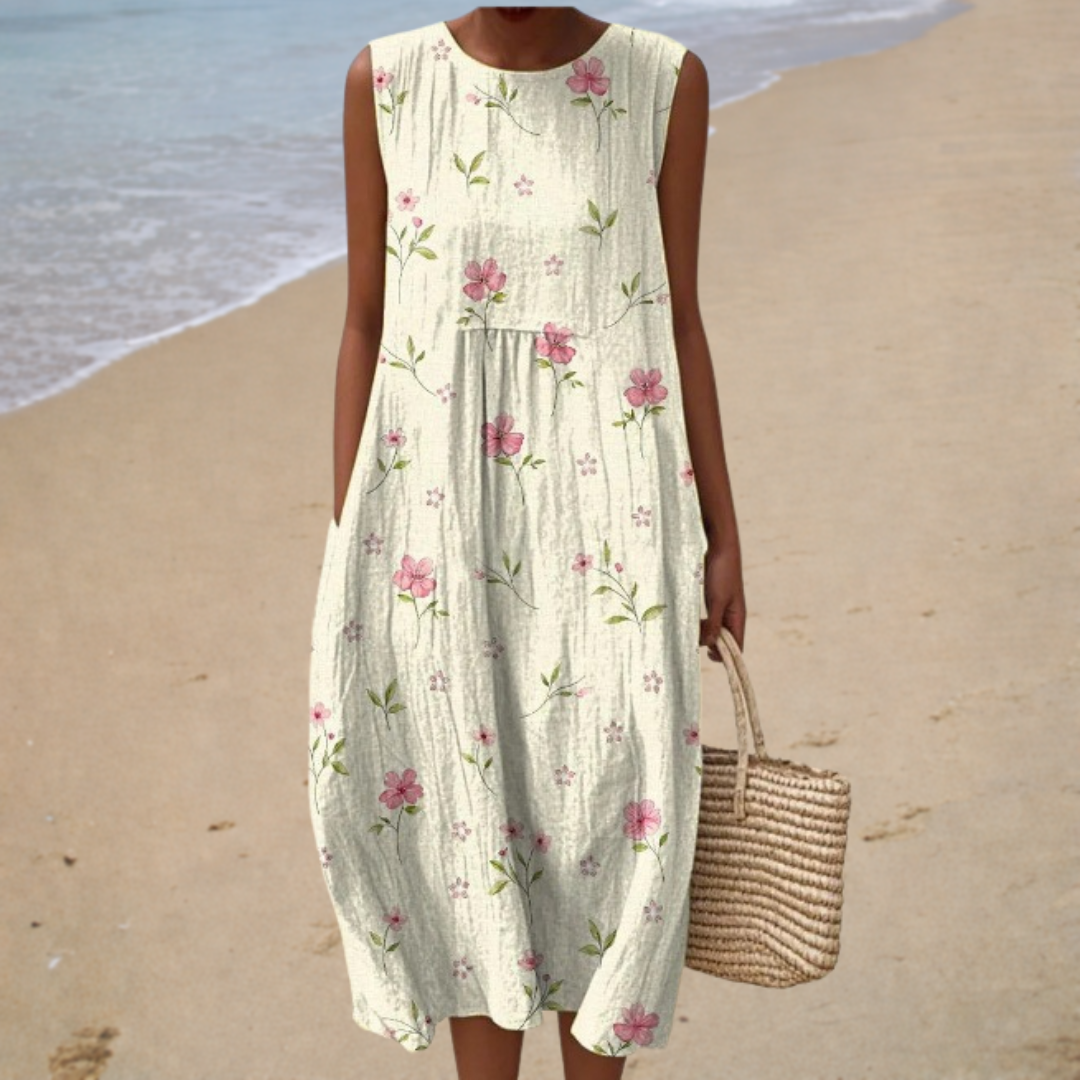 Muriel Sleeveless Summer Dress