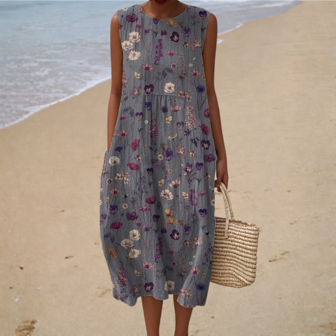 Muriel Sleeveless Summer Dress