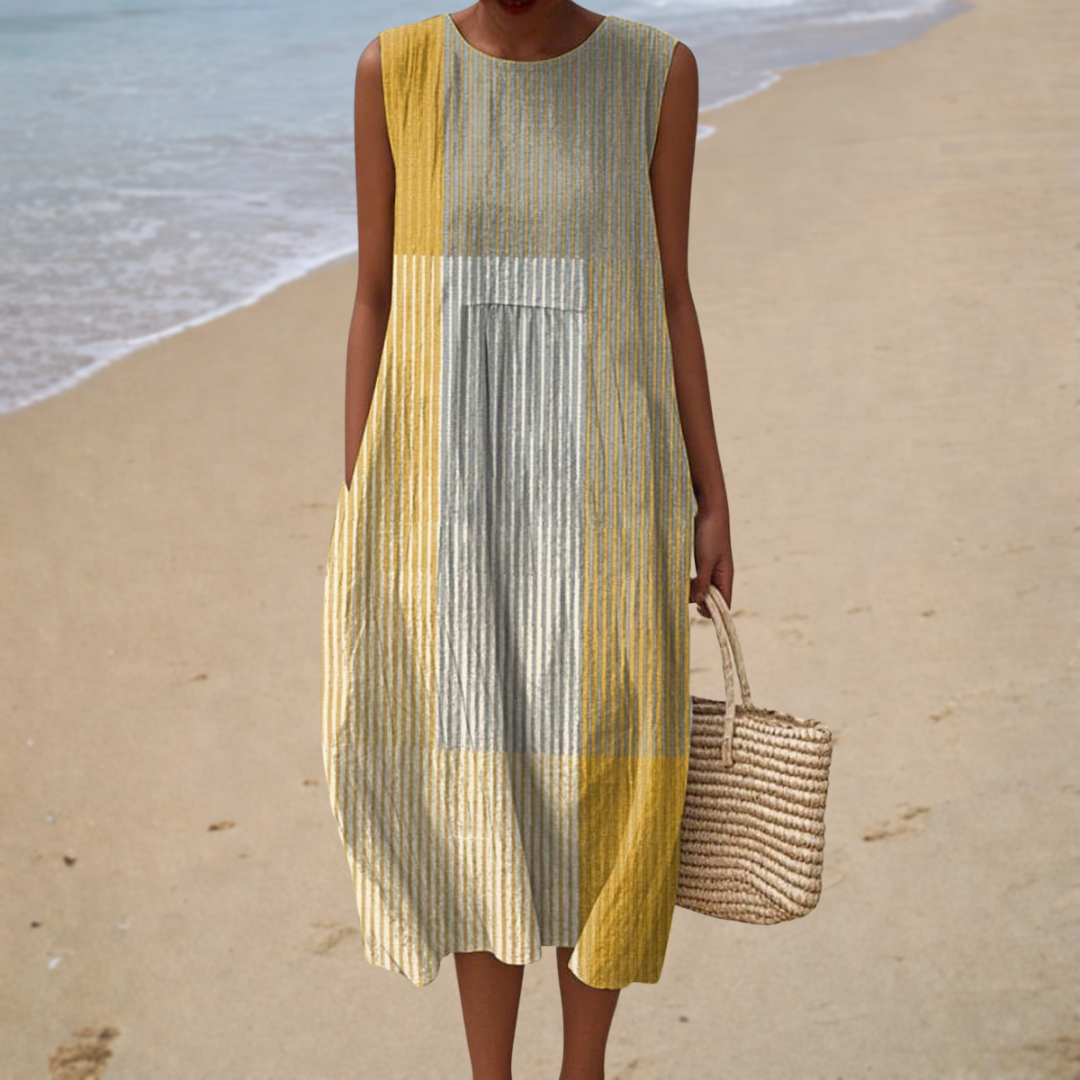 Muriel Sleeveless Summer Dress