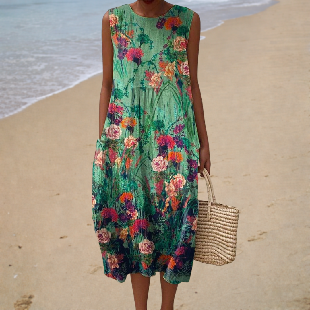Muriel Sleeveless Summer Dress