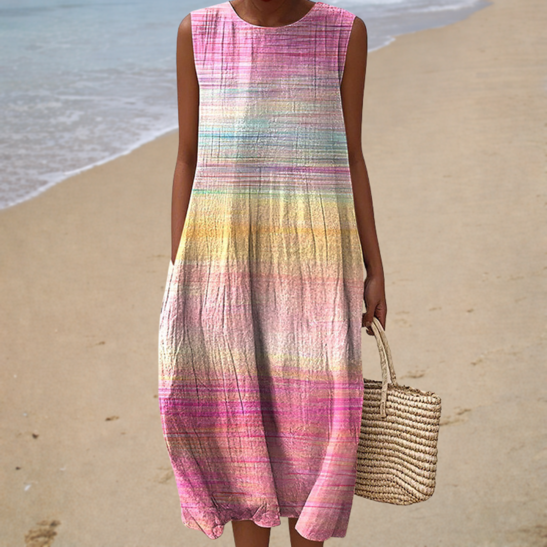 Muriel Sleeveless Summer Dress