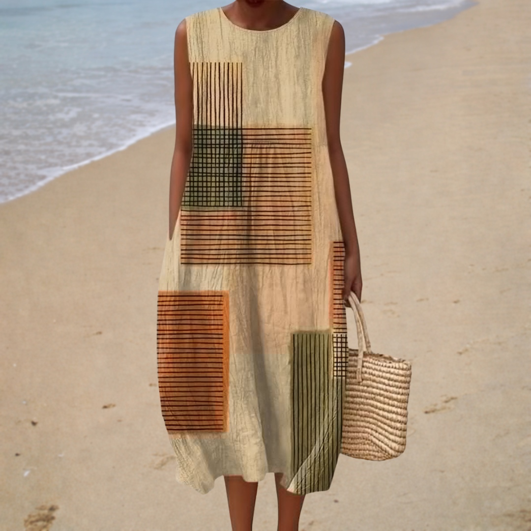 Muriel Sleeveless Summer Dress