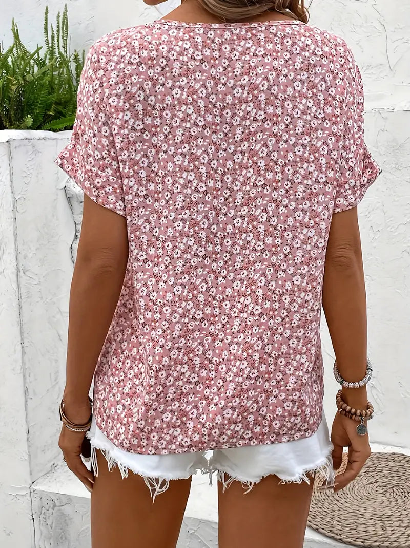 Bobbie™ | Stylish Floral Print Blouse
