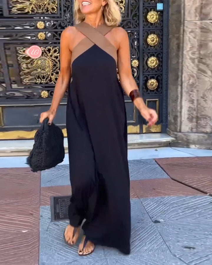 Norma | Cross Neck Dress
