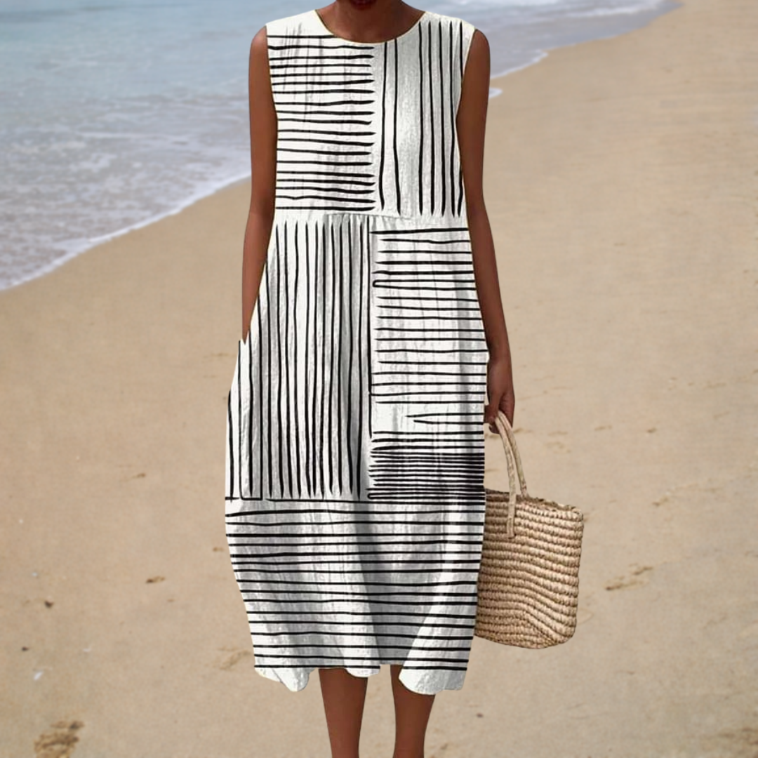 Muriel Sleeveless Summer Dress