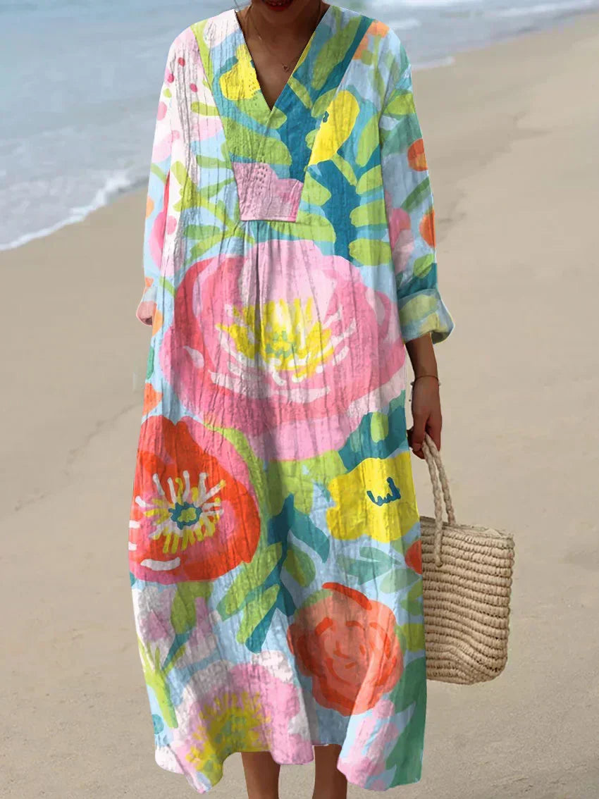 Mairead - Cotton Dress Inspired by Artists