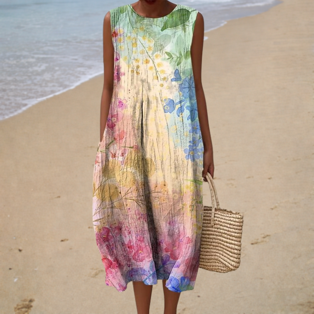 Muriel Sleeveless Summer Dress