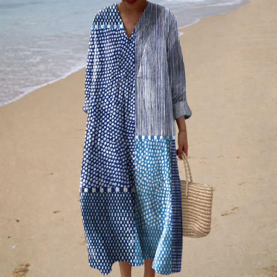 Myra Printed Summer Dress