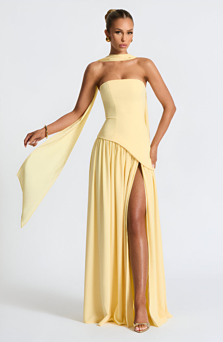 Octavia | Strapless Maxi Dress