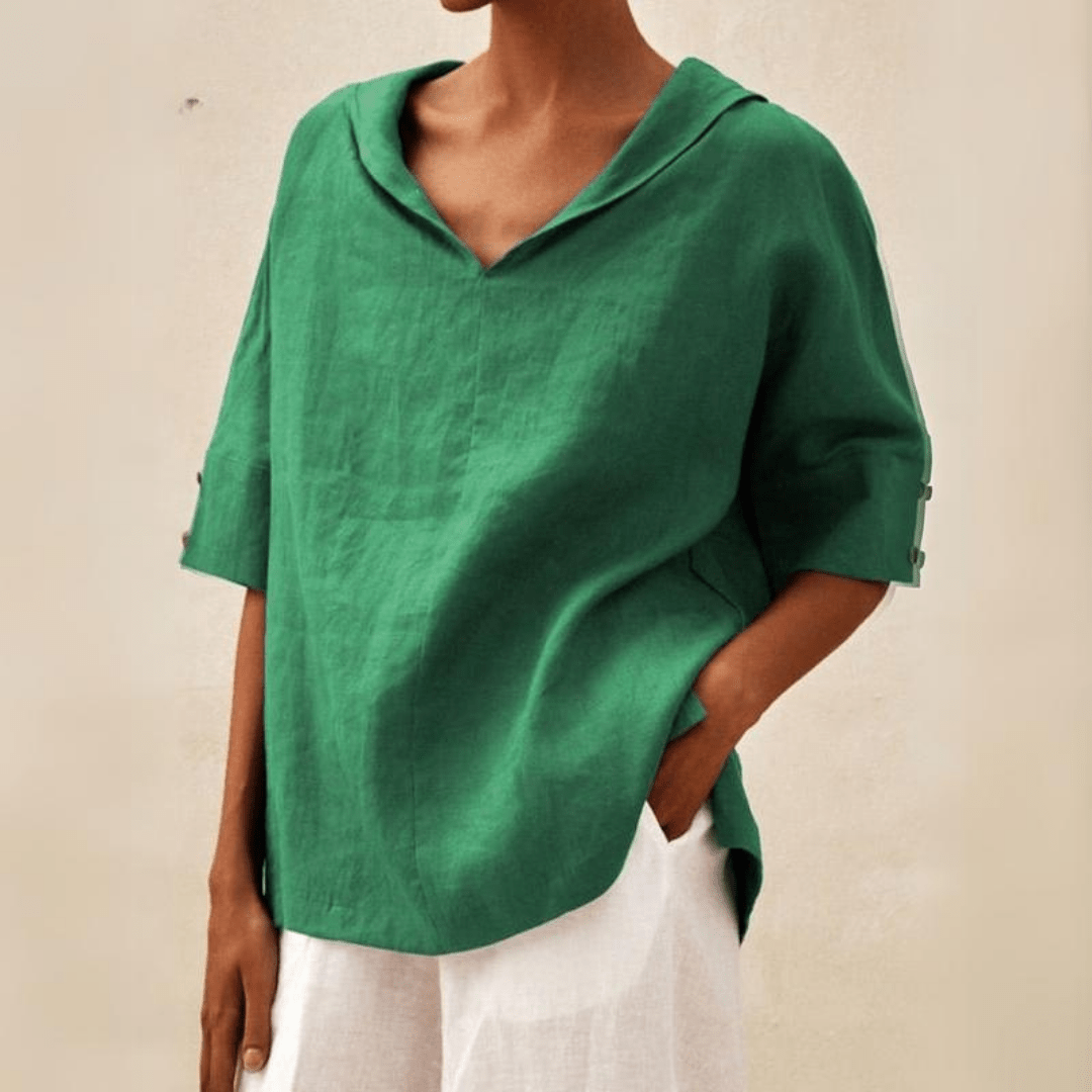 Bianca | Coastal Breeze Oversized Shirt