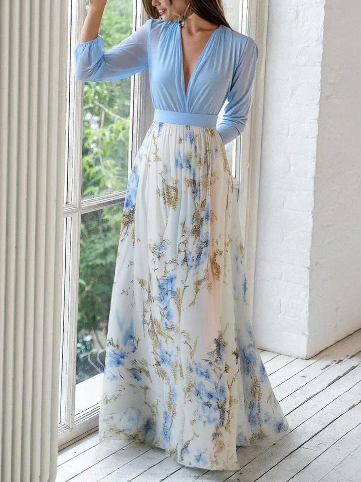 June | Floral Long Dress