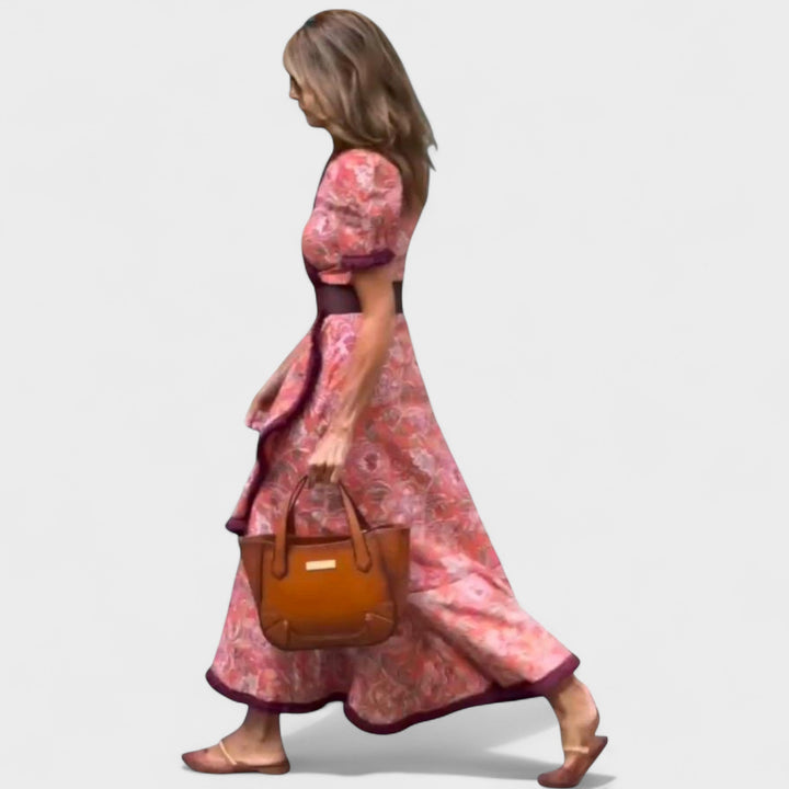 Fiona | Floral Wrap Dress