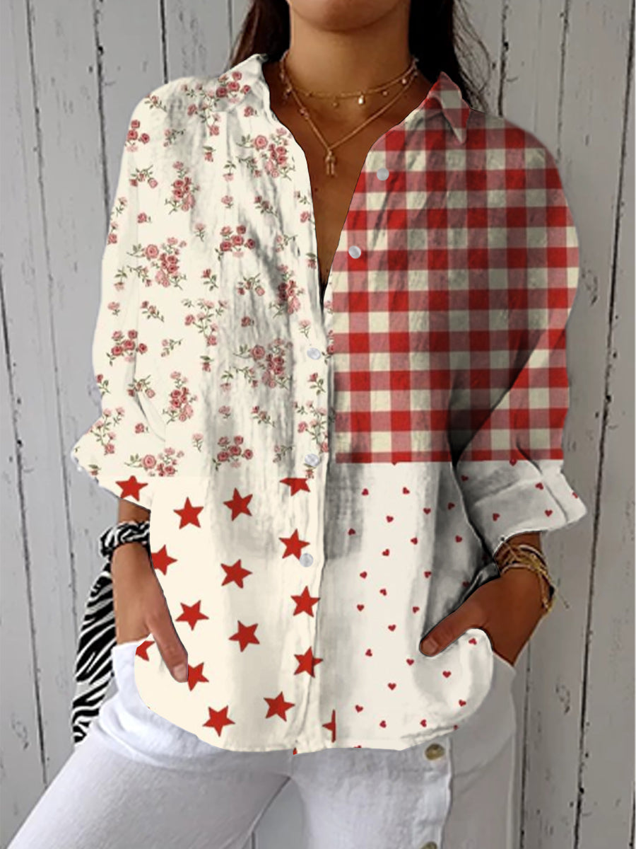Dorothy | Country Patchwork Blouse